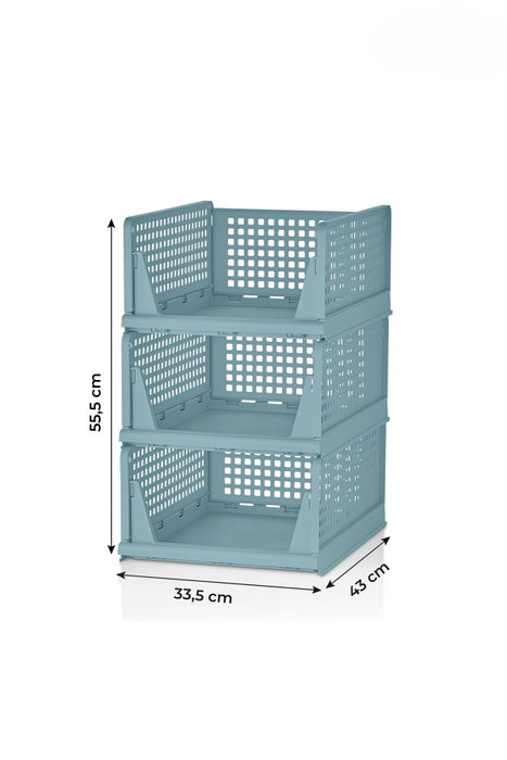 Hanah Home Estantería Multiusos Lavine - Azul Bebé